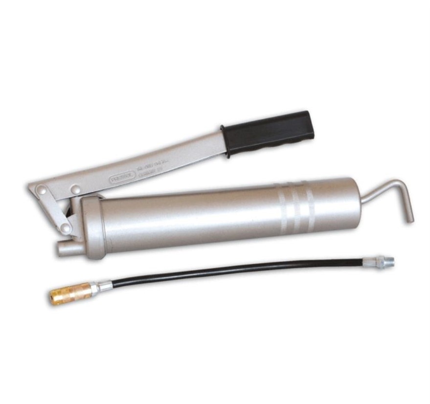 Пистолет для подачи смазки ручной со шлангом + с жестким фитингом 500 мл