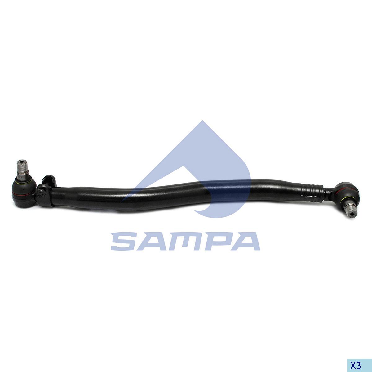 Тяга рульова поздовжня L=785 мм DAF XF 106 10.12--->