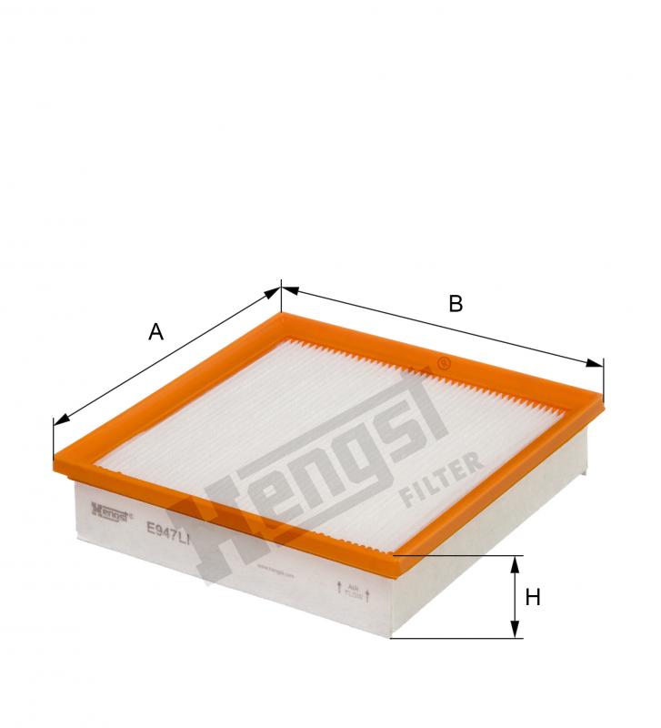 Фільтр салону VOLVO FH12/FH16/FM10/FM7/FM9