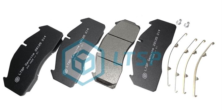 Колодки гальмівні 29125 (MERITOR D-Duco) комплект 4 шт