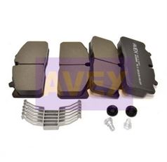 Колодки гальмівні без р/к, 29088 175.6x82.5x26 зі збільш. ресурсом