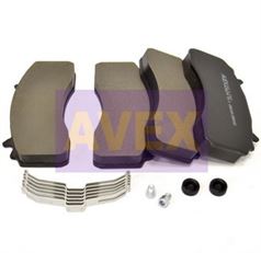 Колодки гальмівні дискові з р/к 22.5