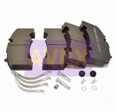 Колодки дискові без пластин і р/к 29171 210.8x108x30