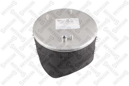 Пневмоподушка без стакс отбойн. 3шп.m10 1отв-шт.m16 смещ.28 н:1отв.d150.8