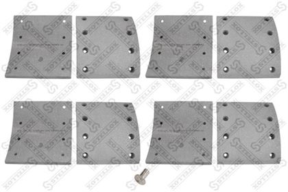 Накладки торм. с заклепками std  / SAF