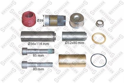 Р/к диcк.тормоза11(мрп)k000375 направл.114,втулк 39дл, пыльники, винты