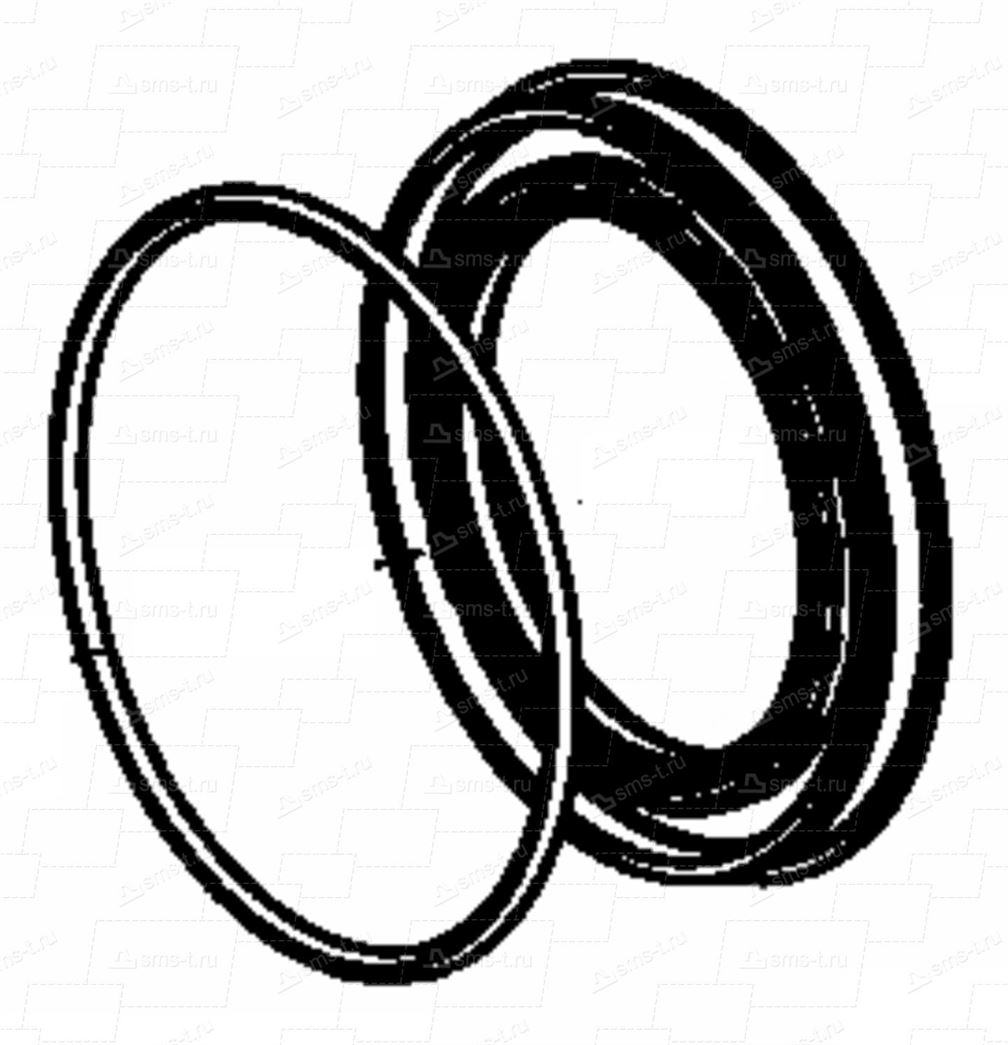 Сальник ступицы d=108 / Z100 (с рез.кольцом)