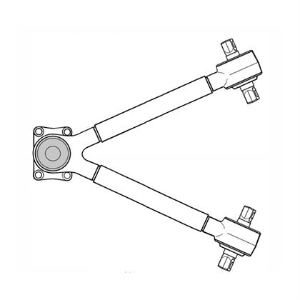 Рычаг подвески V- образный IVECO EuroStar/EuroTech/EuroTrakker/Stralis