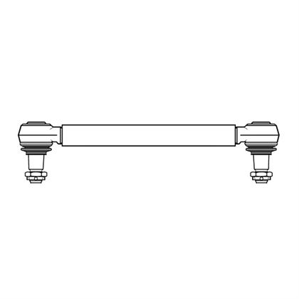 Тяга рульова поперечна середня L=413 мм MAN