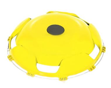 Ковпак пластиковий на переднє колесо 22,5 Жовтий