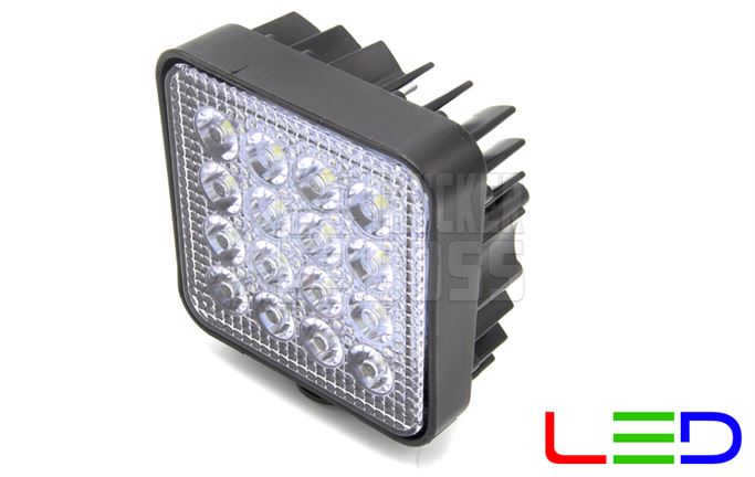 Фара додаткова робоча універсальна діодна 10-30V 16LED