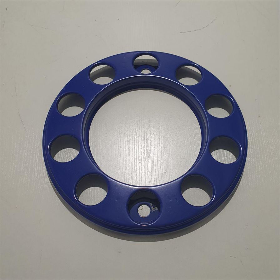 Ковпак металевий на колесо відкритий 22,5 Синій