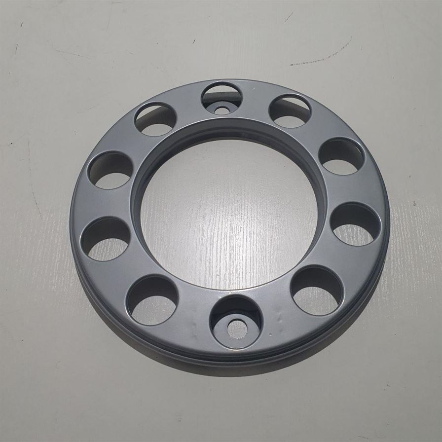 Ковпак металевий на колесо відкритий 22,5 Сірий