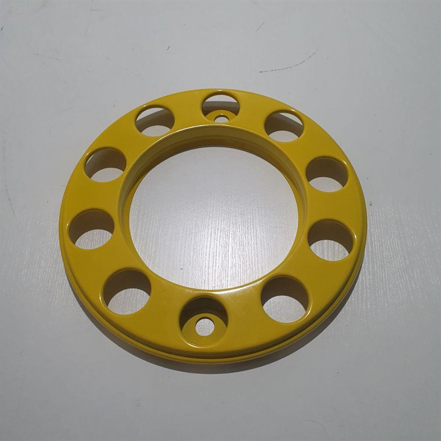 Ковпак металевий на колесо відкритий 22,5 Жовтий