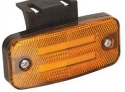 Ліхтар габаритний світлодіодний (2 смуги) Жовтий 24v