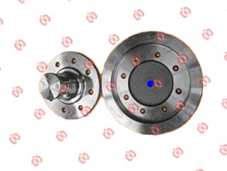 Шкворень полуприцепа 2" KZ1010 (в сборе с тарелкой)