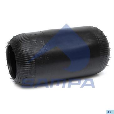 Пневматична ресора - чулок 395х210мм, 130.8х130.8мм