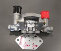 Кран розгальмування причепа з зворотнім клапаном