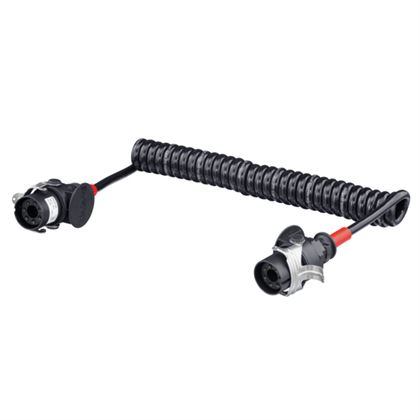 Кабель электрический полиуретан 24V 7 контактов 4,5 м ABS-EBS