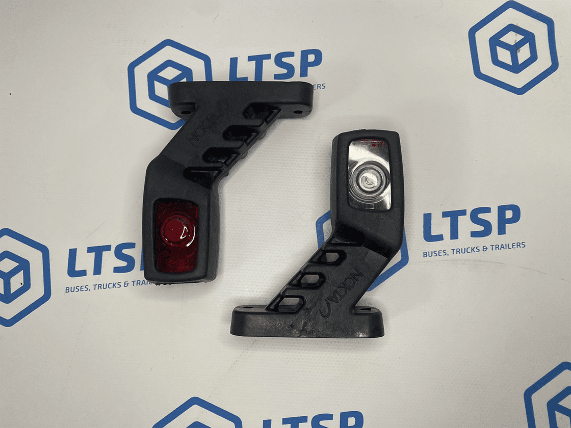 Ліхтар габаритний універсальний трикольоровий 16см LED 24v