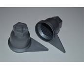 Колпачок колесный D32мм черный "Стрелка"