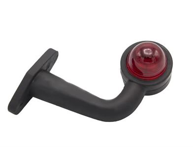 Фонарь позиционный светодиодный 24В двухцветный 16 см угол 90˚ 