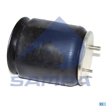 Пневмоподушка ROR, FRUEHAUF, SMB 4159NP09 з пластик. стаканом