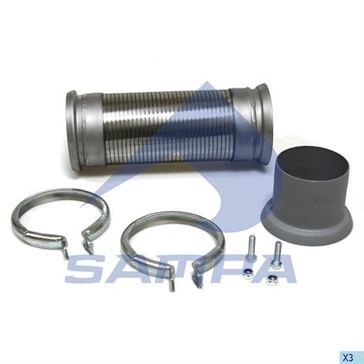 Ремкомплект труба выхлопного газа Mercedes d105x295 \6214900065S1 \ 010.660 