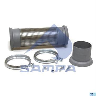 Ремкомплект вихлопної труби Mercedes d95x295 \ 010.662 / 1