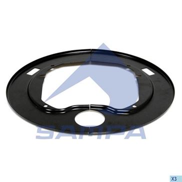 Щит гальмівного механізму MAN (234xd411x9) \ 81501010201 \ 020.322