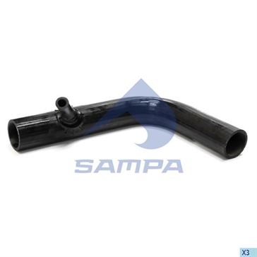 Патрубок системи охолодження (d60xd70x425 / d18) MAN \ 81963050129 \ 020.412
