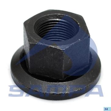Гайка колеса М20x1,5x26,25x45 SW30 BPW, IVECO, MAN, VOLVO з шайбою