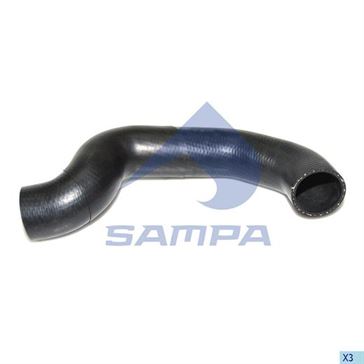 Патрубок радіатора MAN (d59xd70x390) \ 81963010677 \ 020.481