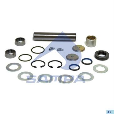 Ремкомплект шкворня MAN L2000 (на сторону) (d29,5 / d30x156) \ 81442056021 \ 020.521