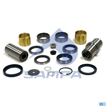 Ремкомплект шкворня MAN F90,2000, M2000, TGA на сторону (M24x1,5 / d50x109 / 119) \ 81363056004 \ 02