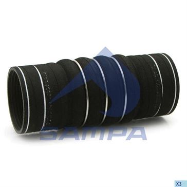 Патрубок турбонагнетателя (65х180) червона MAN \ 81963200175 \ 021.022