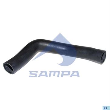 Патрубок радіатора TGA TGS TGX (низ) \ 81963010889 \ 021.114
