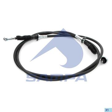 Трос КПП MAN TGA TGX L: 3187 mm \ 81326556256 \ 021.434