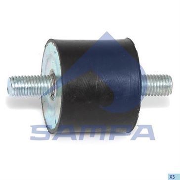 Подушка выхлопной трубы VOLVO (M12x1,75/d50x42) \70305823 \ 030.146 