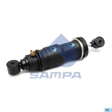 Амортизатор кабіни, з пневмобаллонамі o14/o14