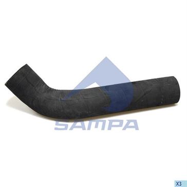 Патрубок радіатора VOLVO (d59 / d62x405) \ 1665492 \ 030.416