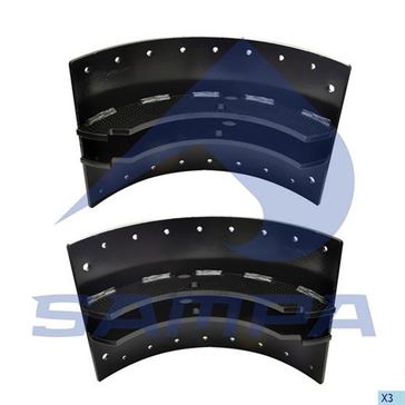 Колодка торм. бараб. / 030.645 / 3090077