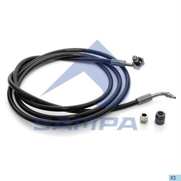 Шланг підйому кабіни VOLVO (L 2120 mm) \ 85110484 \ 031.129