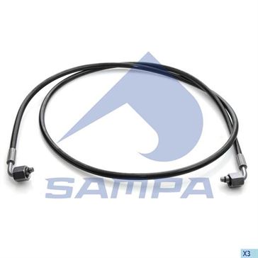 Шланг підйому кабіни VOLVO (L 1610 mm) \ 1076201 \ 031.134