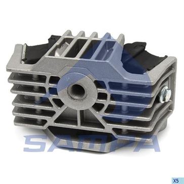 Подушка двигуна Mercedes ATEGO M16x1,5 / M18x1,5 / 59x156x88x127 \ 9702400318 \ 011.417