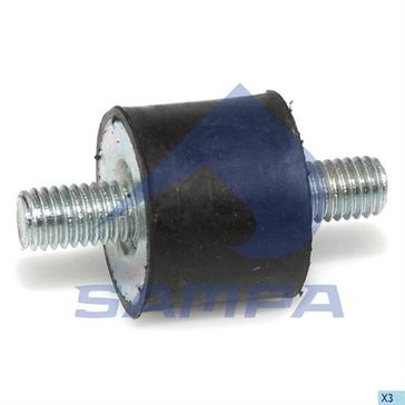 Подушка радіатора M8x1,25 d25x20 MM SCANIA \ 397308 \ 040.081