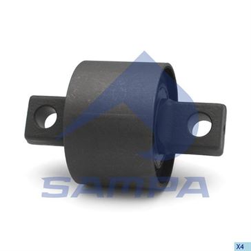 Сайлентблок реактивної тяги 115х92х148 Scania 4 (на ресорах) / 040.117 / 1386753