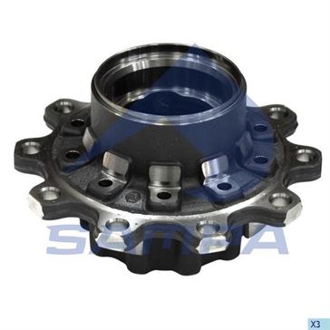 Ступица SCANIA 4,P,G,R series задняя (без подшипника)/ 040.488/ 1800283 