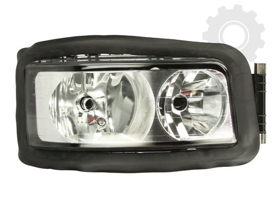 Фара основная MAN TGA TGL TGM с резиновым ободком права 