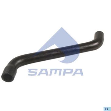 Патрубок радіатора DAF (d21xd28) \ 1293808 \ 050.138